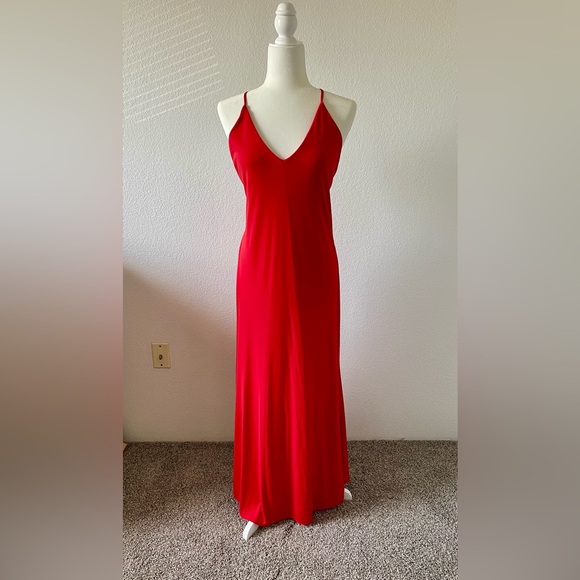 ZARA Strappy Back Slip Maxi Dress | Size S | NWOT - Picture 5 of 7